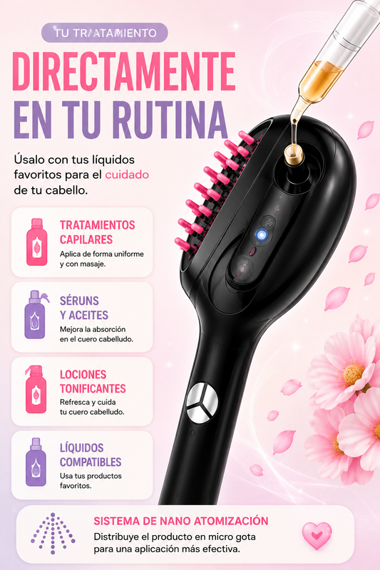 Cepillo Terapia Capilar Spa